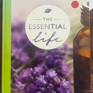 Doterra Lavender-Themed Essential Life Book - Purple, Green, Brown